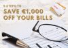 5 Steps to Save €1,000 Off Your Bills