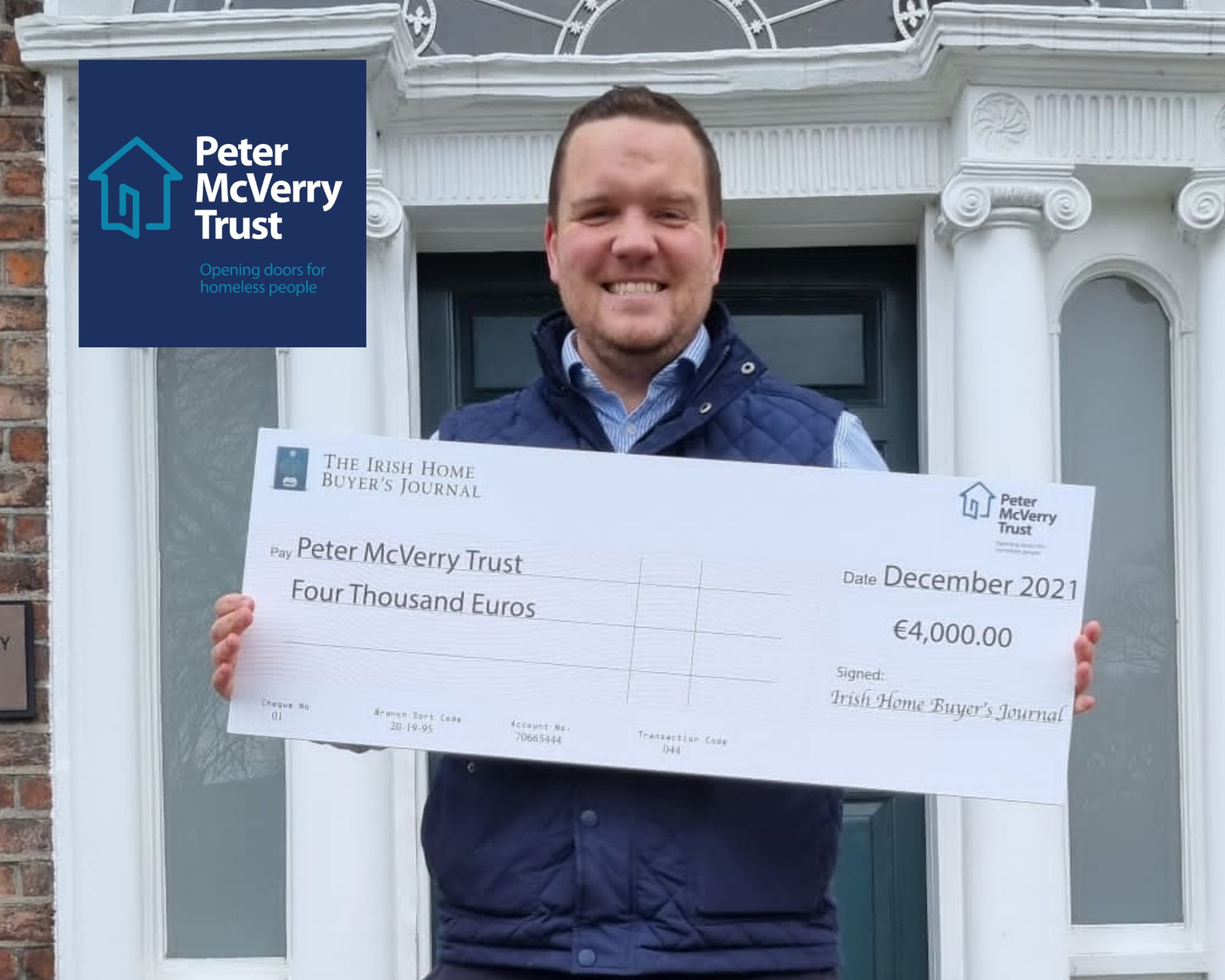 We Raised €4,000 For Housing Charity Peter McVerry Trust Irish Home